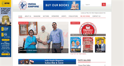 Desktop Screenshot of indiaempire.com
